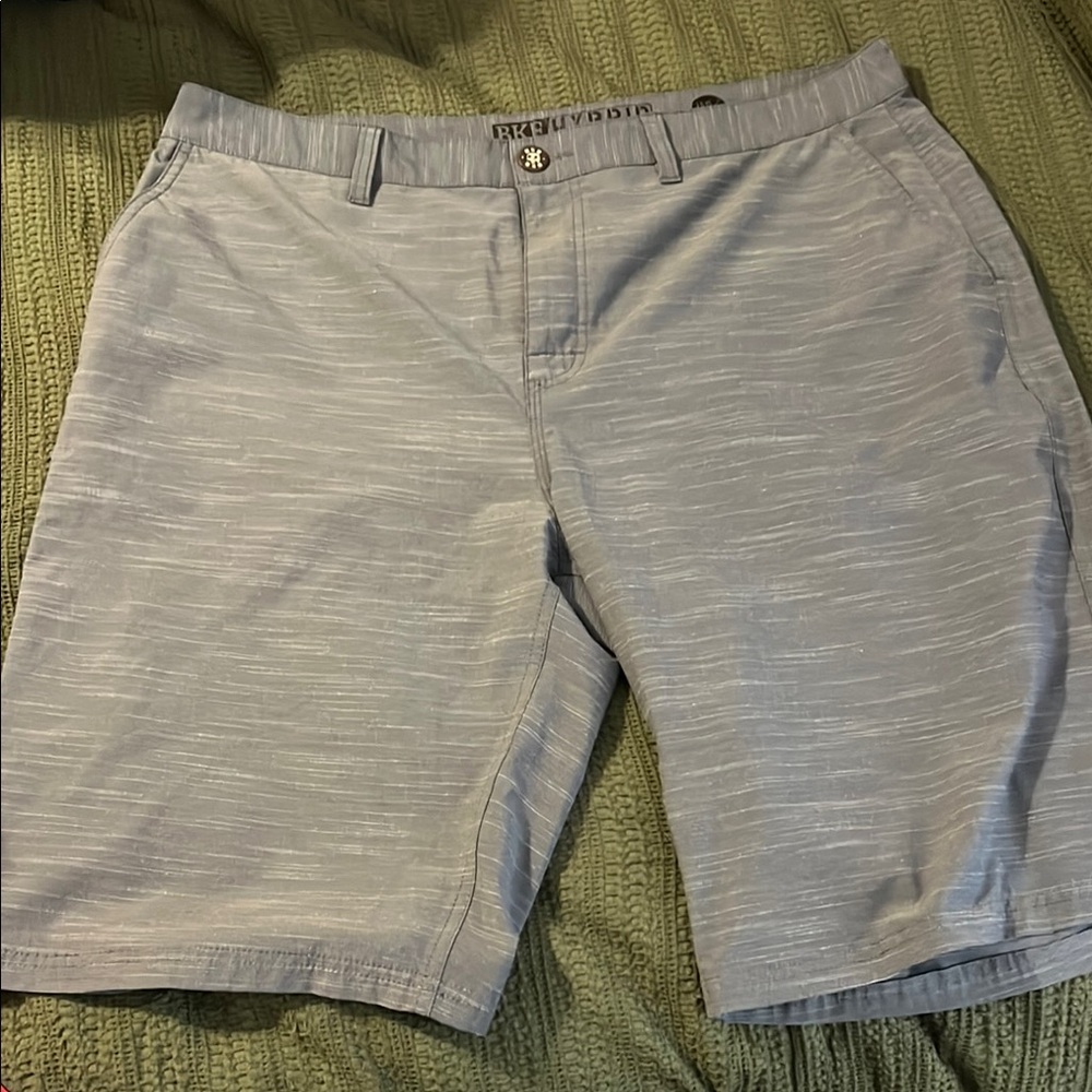 BKE Buckle Hybrid Men's Gray Shorts
